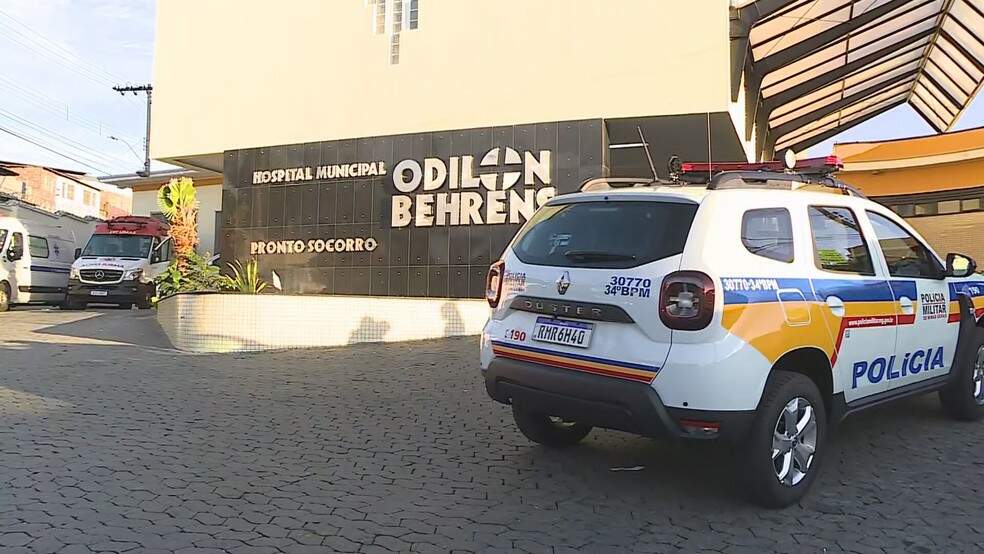 Feridos foram para o Hospital Odilon Behrens (imagem de arquivo) — Foto: Reprodução/TV Globo