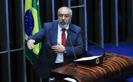 Brasília (DF) 07/05/2024 Senado votou e provou projeto de decreto legislativo (PDL 236/2024) que reconhece o estado de calamidade pública no Rio Grande do Sul até 31 de dezembro de 2024. ( Senador Paulo Paim relator da matéria). Foto Lula Marques/ Agência Brasil